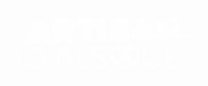 Logo Artisan d'Alsace blanc