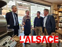 L'ALSACE, "Guebwiller : le label « artisan d’Alsace » aux premières entreprises", Jean-Alain HAAN - 23 avr. 2022