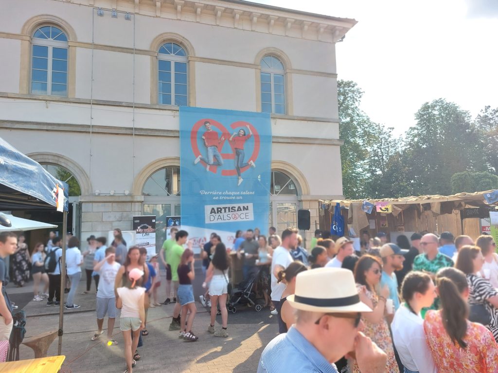 Présentation de la marque ARTISAN D’ALSACE à Sundgo’viens, le nouveau salon des métiers du Sundgau